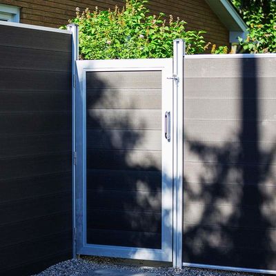 İyi bir fiyat. Modern WPC Kapı Paneli Rotproof WPC PVC Yaprak Hava Duruma Dayanıklı çevrimiçi