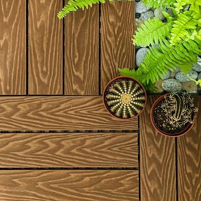 İyi bir fiyat. Patio Wood Interlocking Composite Deck Tile Hava Duruma Direnişli çevrimiçi