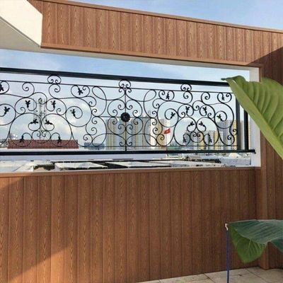 İyi bir fiyat. Kompozit WPC Ahşap Panel Dış Ateş geçirmez Dış Ahşap Duvar Kaplamaları çevrimiçi