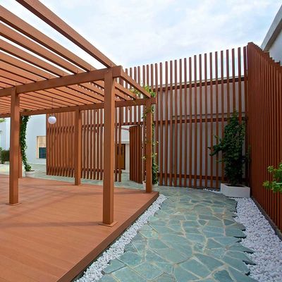 İyi bir fiyat. Dışarıdaki WPC Pergola Rotproof Kompozit Ahşap Patio Pergola çevrimiçi