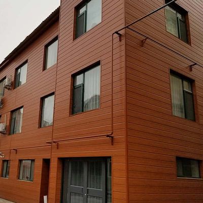 İyi bir fiyat. Dekoratif WPC Dış Kaplama Geri Dönüştürülmüş Ahşap Plastik Kompozit Yaprak çevrimiçi